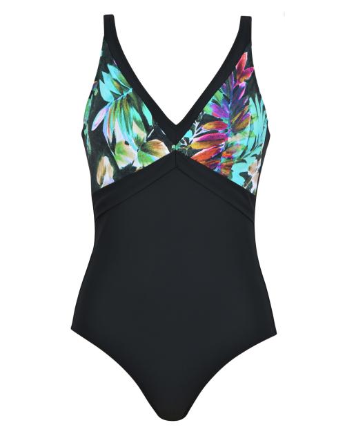 Naturana Beachwear Badeanzug mit Corsage 