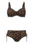 Rosa Faia Bikini mit Slip zum Raffen 